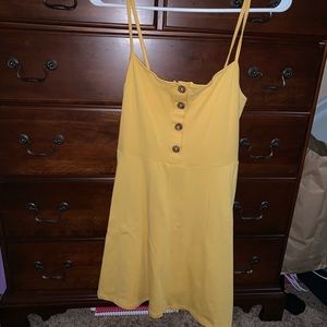 NEW Forever 21 Yellow Dress